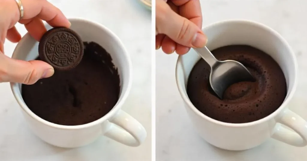 oreo mug cake