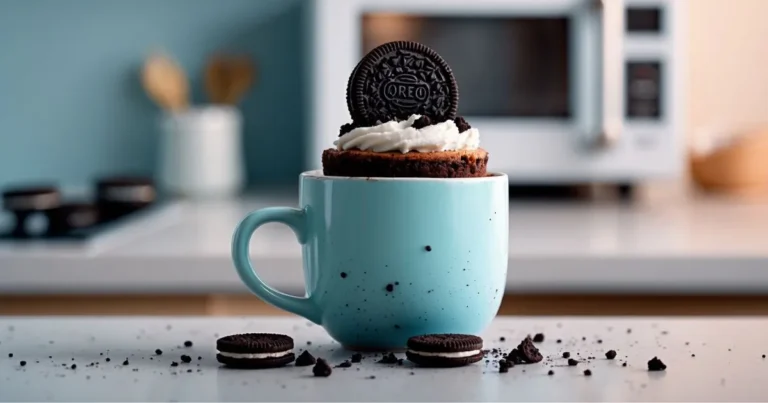 oreo mug cake