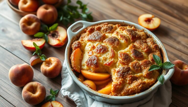 peach cobbler with cake mix