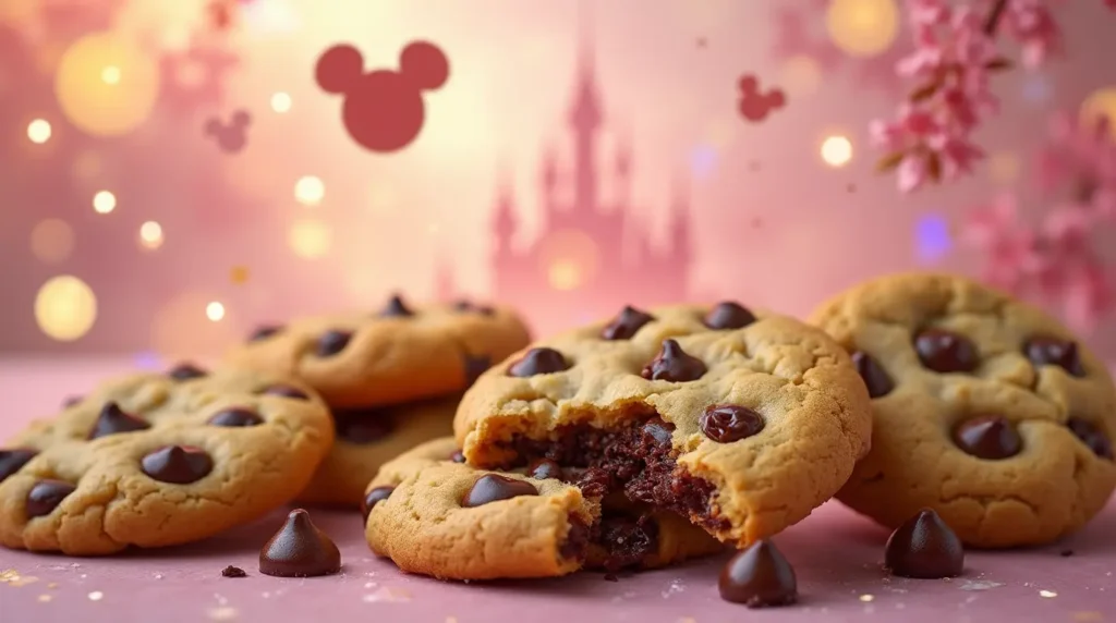 Disney chocolate chip cookies with metric measurements