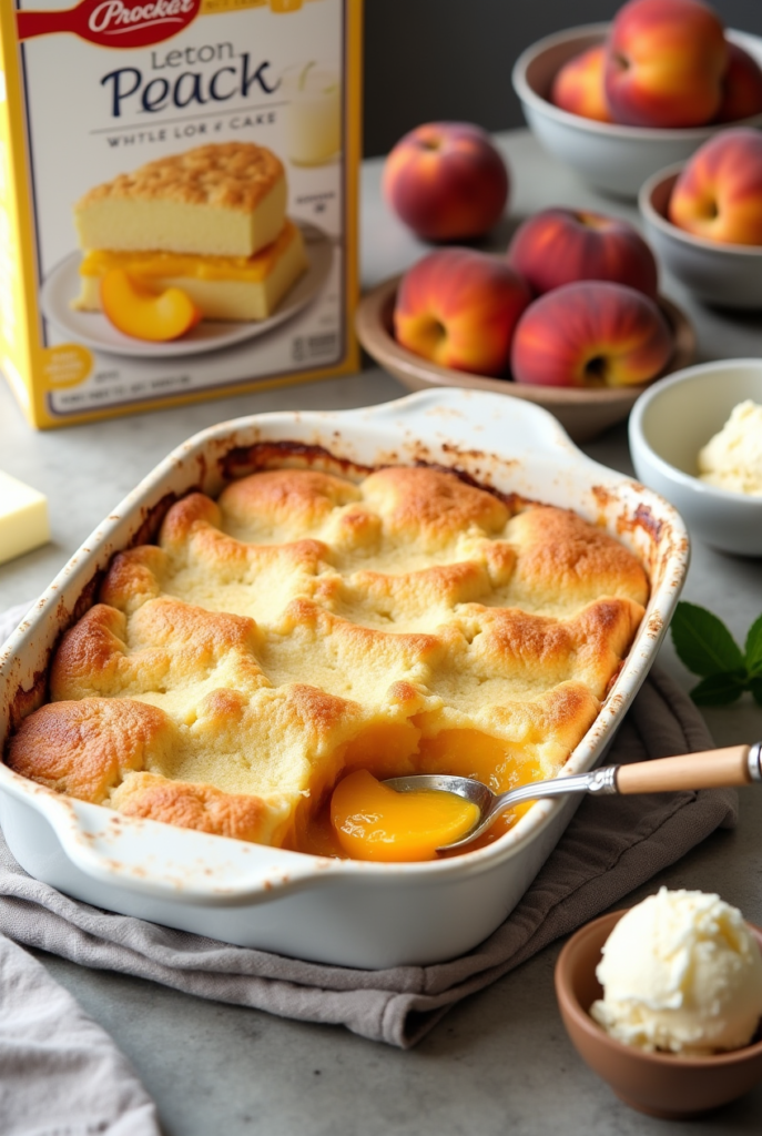 How to Make Peach Cobbler with Cake Mix in 5 Simple Steps